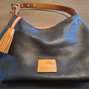 Dooney and Bourke Navy Hobo Bag